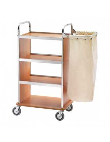 Carrello portabiancheria - Struttura in acciaio...